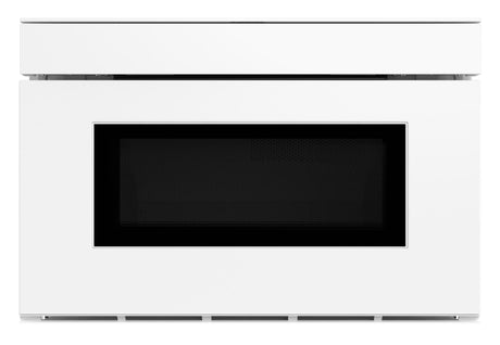 Sharp 24 in. 1.2 cu. ft. Deco Series Built-In Smart Microwave Drawer™ Oven with Easy Wave Open in White