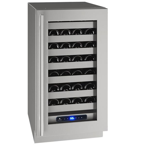 Hwc518 18" Wine Refrigerator With Stainless Frame Finish and Right-hand Hinge Door Swing and Lock (115 V/60 Hz)
