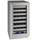 Hwc518 18" Wine Refrigerator With Stainless Frame Finish and Right-hand Hinge Door Swing and Lock (115 V/60 Hz)