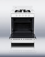 24" Wide Gas Range