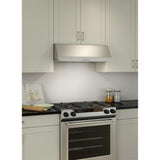 Broan® Spire 36-Inch Convertible Under-Cabinet Range Hood, 450 Max Blower CFM, Stainless Steel