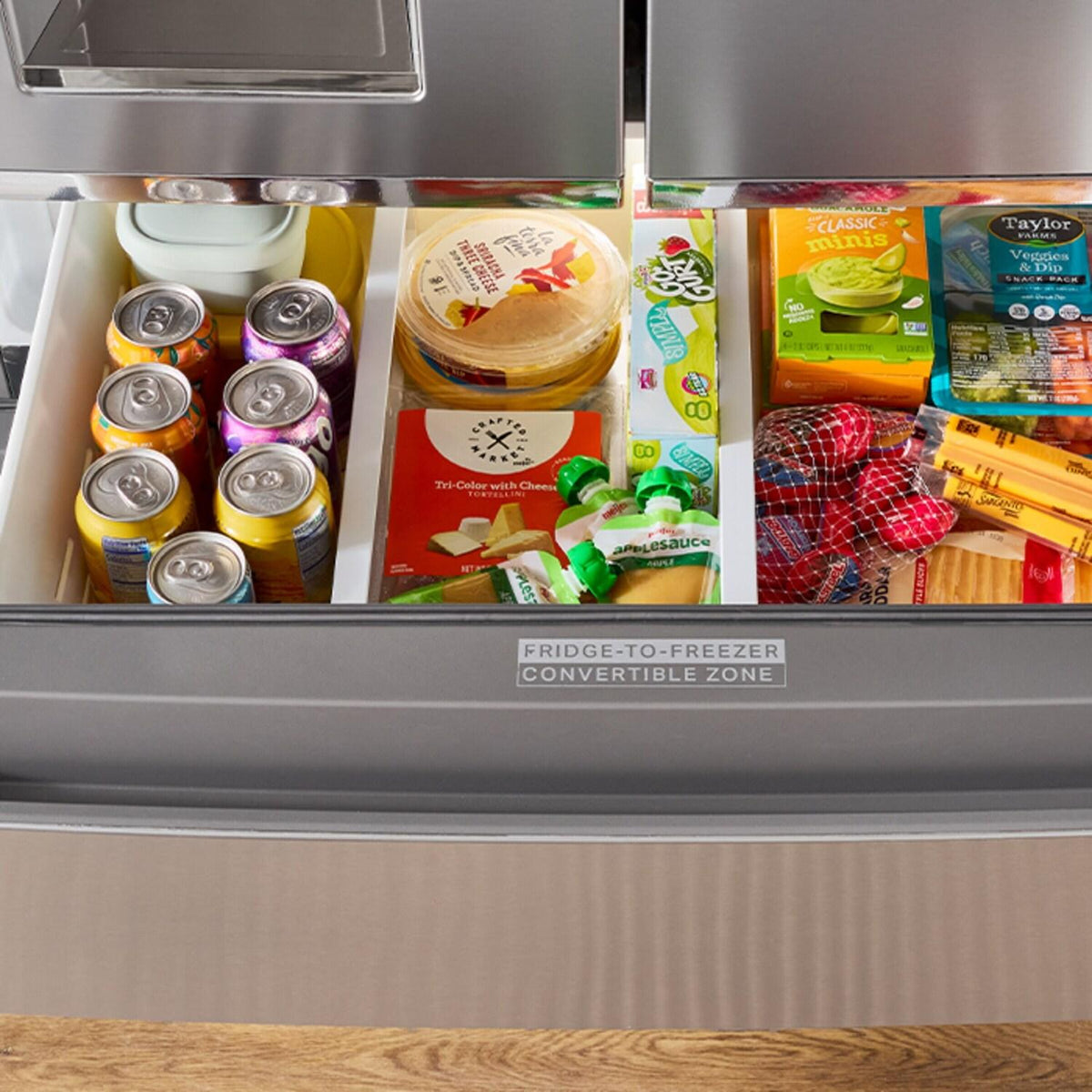 Whirlpool® 36-inch True Counter Depth 3-Door French Door Refrigerator with Nugget Ice - 23.4 cu. ft.