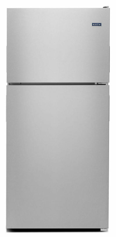 30-Inch Wide Top Freezer Refrigerator with PowerCold® Feature- 18 Cu. Ft. - Monochromatic Stainless Steel