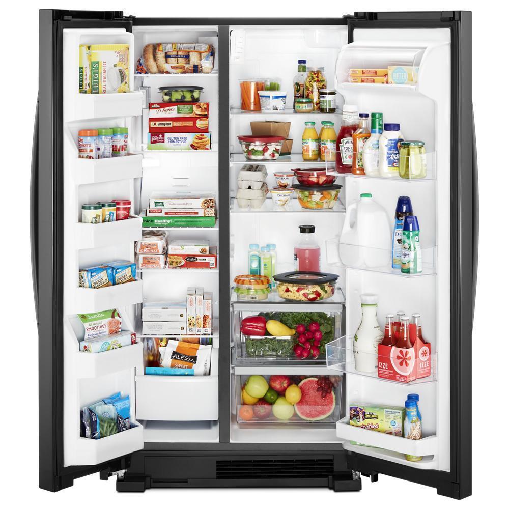 36-inch Wide Side-by-Side Refrigerator - 25 cu. ft.