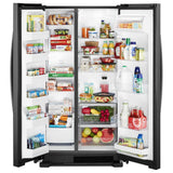 36-inch Wide Side-by-Side Refrigerator - 25 cu. ft.