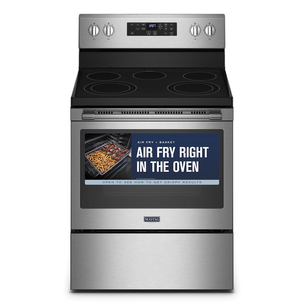 Electric Range with Air Fryer and Basket - 5.3 cu. ft.