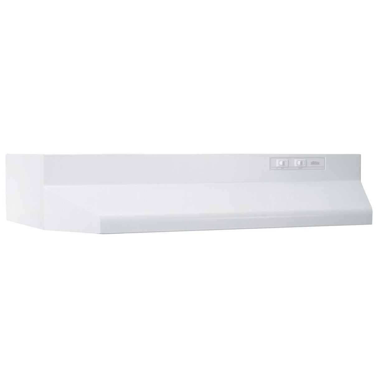 Broan® 21-Inch Ducted Under-Cabinet Range Hood, 210 MAX Blower CFM, White