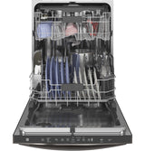 GE® Top Control with Stainless Steel Interior Dishwasher with Sanitize Cycle & Dry Boost with Fan Assist