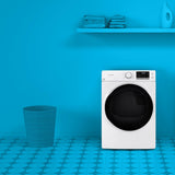 Element Electronics 8.0 cu. ft. Front Load Gas Dryer - White (EFD8027GBW)
