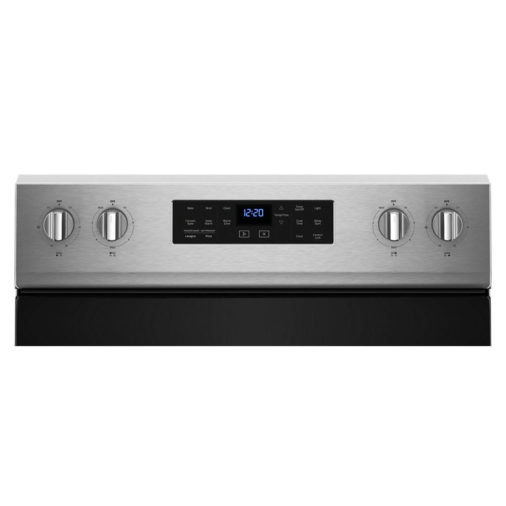 5.3 cu. ft. Whirlpool® electric range with Frozen Bake™ technology