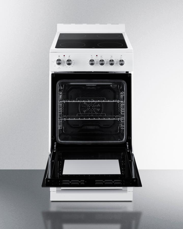 20" Wide Electric Smooth-top Range