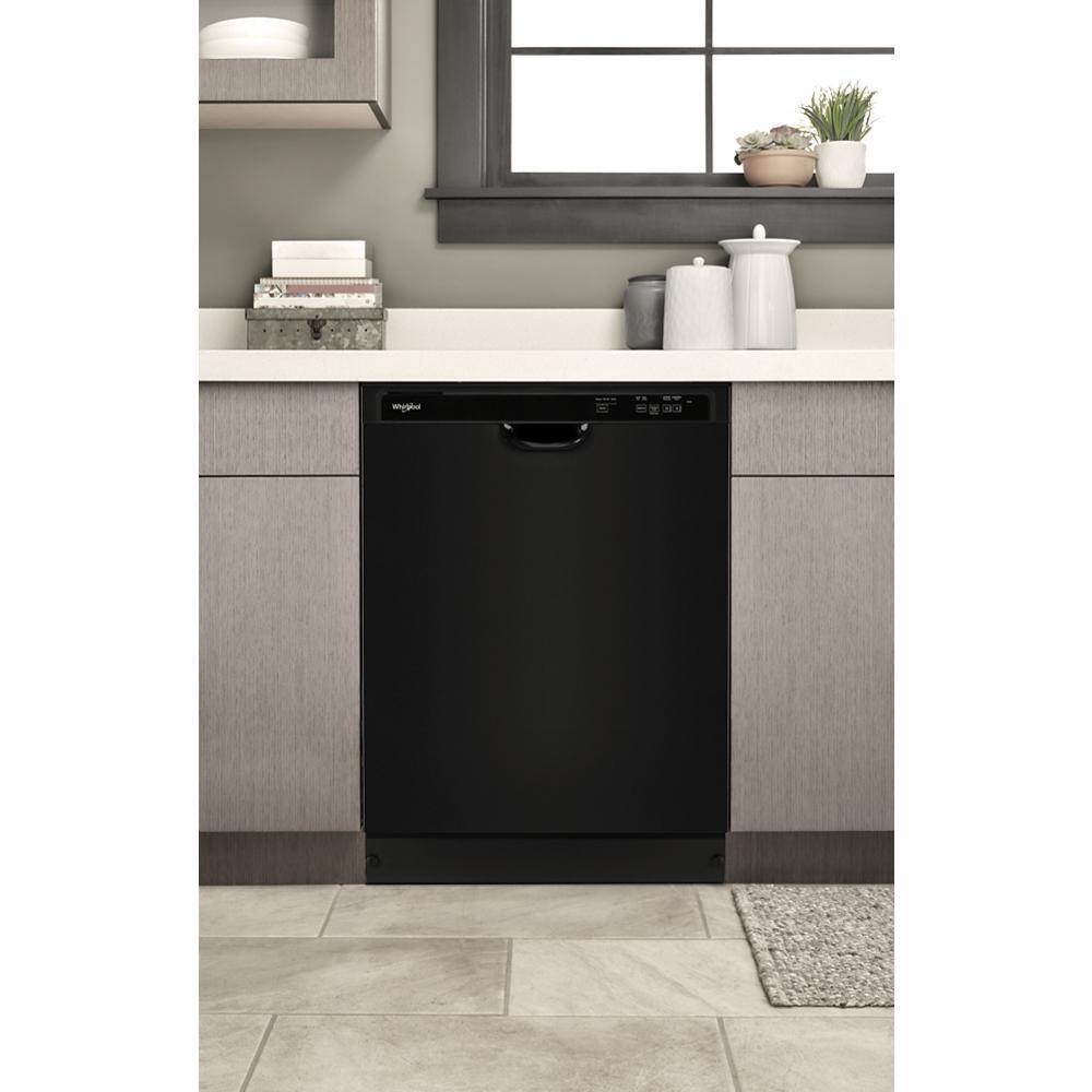 Quiet Dishwasher with Heated Dry and Factory-Installed Power Cord