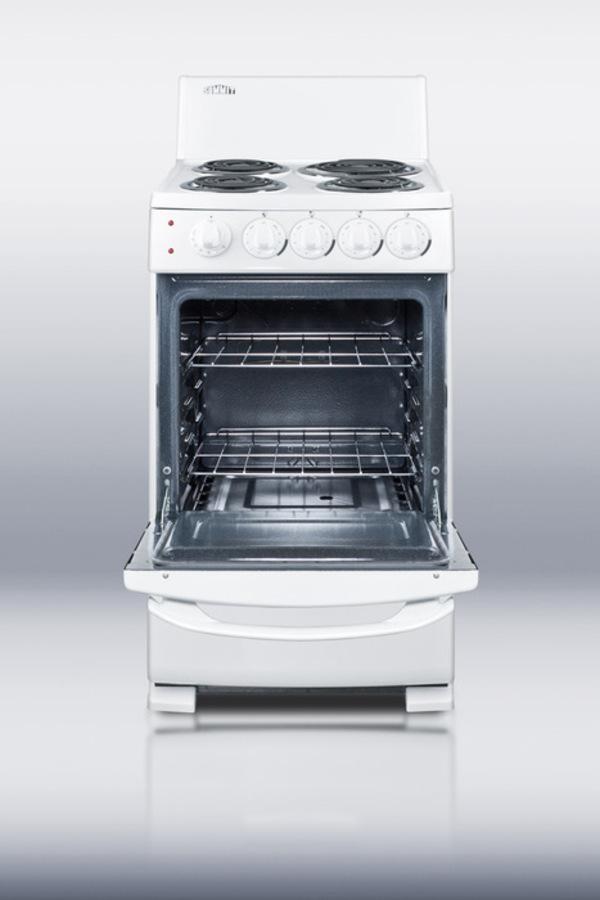 20" Wide Electric Coil Range