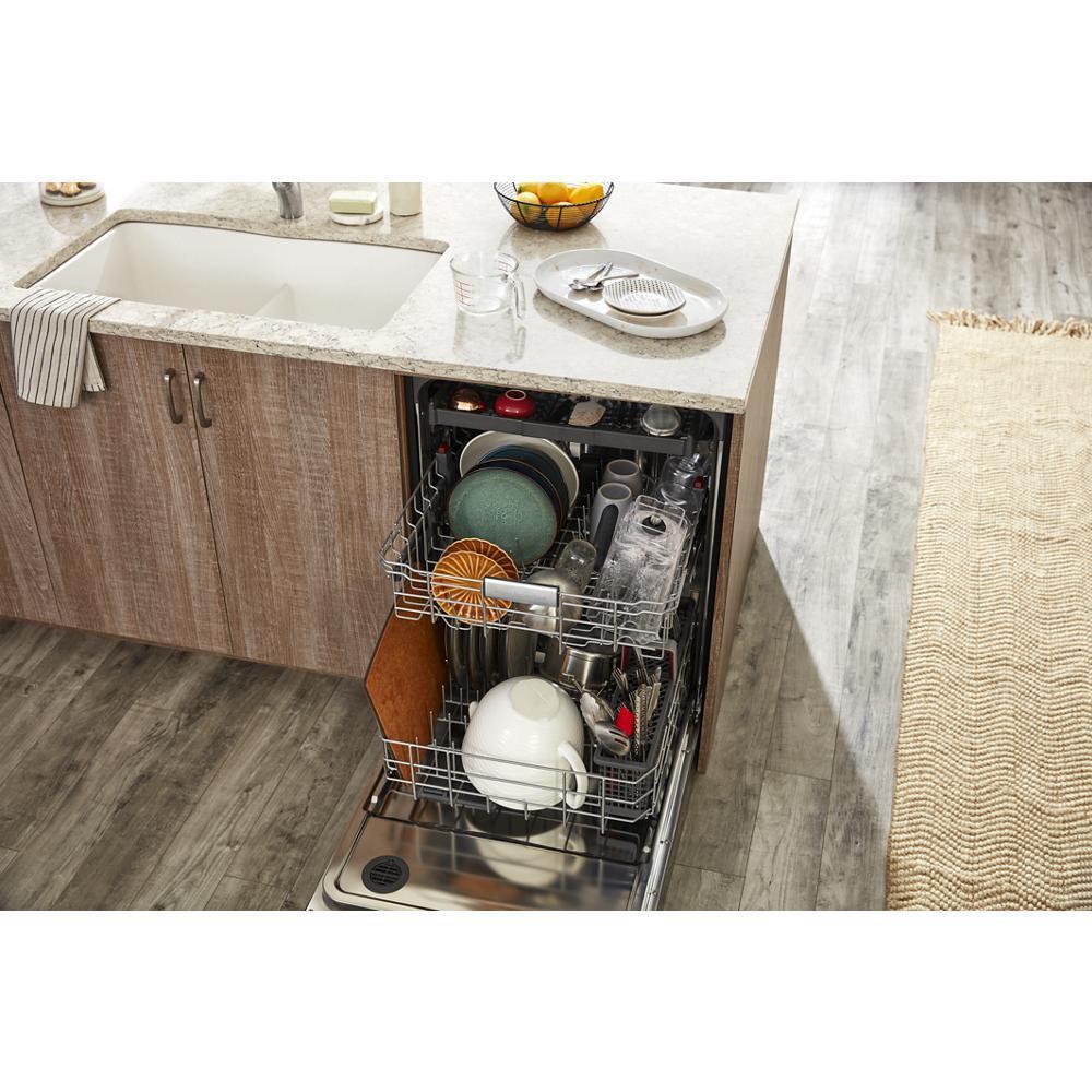 39 dBA Panel-Ready Dishwasher with Third Level Utensil Rack