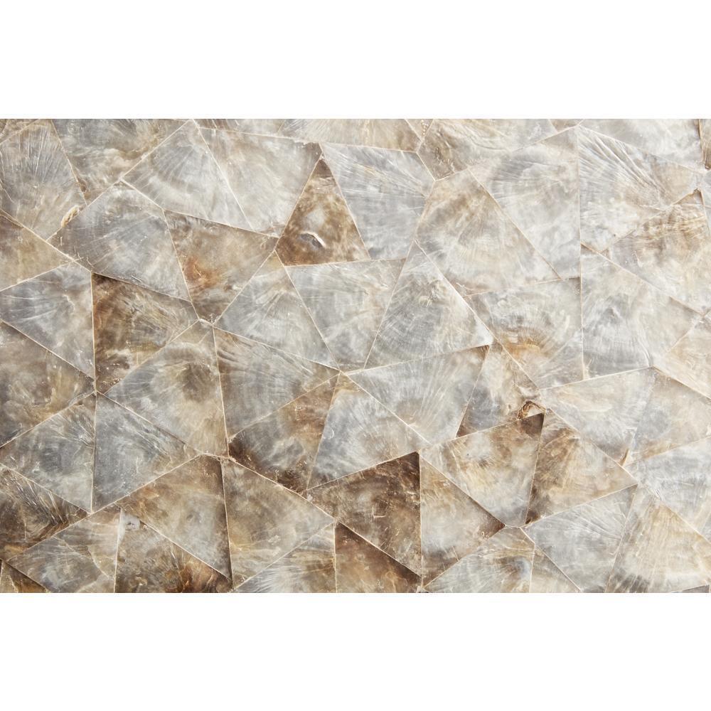 36" Elements Collection Capiz Copper Custom Column Panel