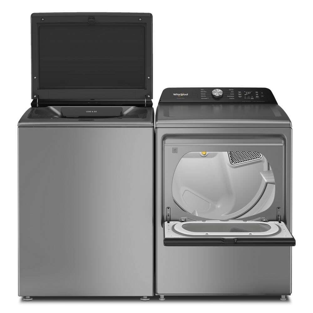 7.5 cu. ft. Smart Gas Top Load Dryer with Steam Iron and AI Dry