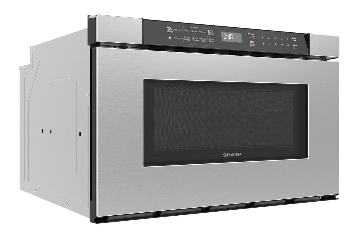 Sharp 24 in. 1.2 cu. ft. Built-In Microwave Drawer™ Oven in Stainless Steel