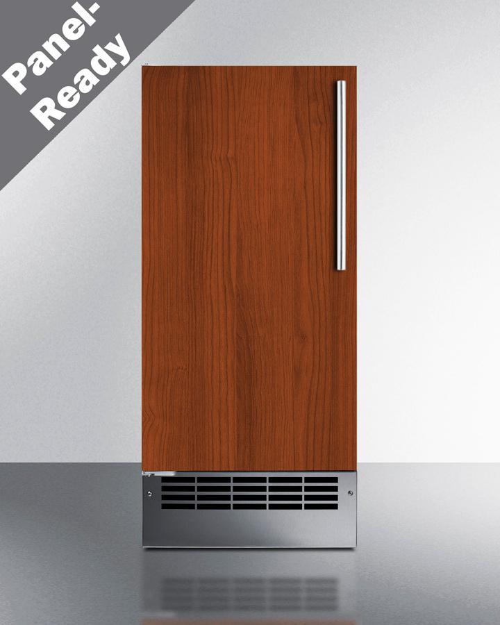 15" Wide 25 Lb. Drain-free Icemaker (panel Not Included)