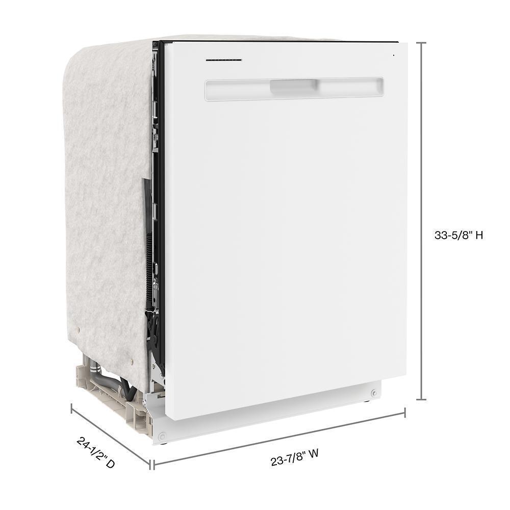 24 Top Control Dishwasher with Dual Power Filtration, PowerBlast® Cycle and 3rd Level Rack - 47 dBA