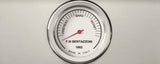 36 inch Induction Range, 5 Heating Zones, Electric Oven - Gold Accents Bianco Matt