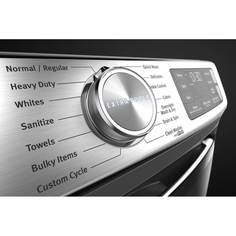Smart Front Load Washer with Extra Power and 24-Hr Fresh Hold® option - 5.0 cu. ft.