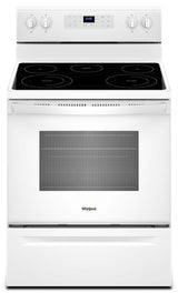 5.3 cu. ft. Freestanding Electric Range with Frozen Bake™ Technology - White