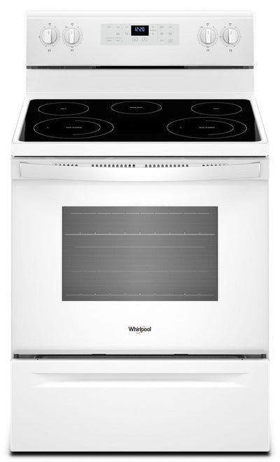 5.3 cu. ft. Freestanding Electric Range with Frozen Bake™ Technology - White