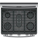 GE Profile™ 30" Smart Dual-Fuel Free-Standing Convection Range with Warming Drawer