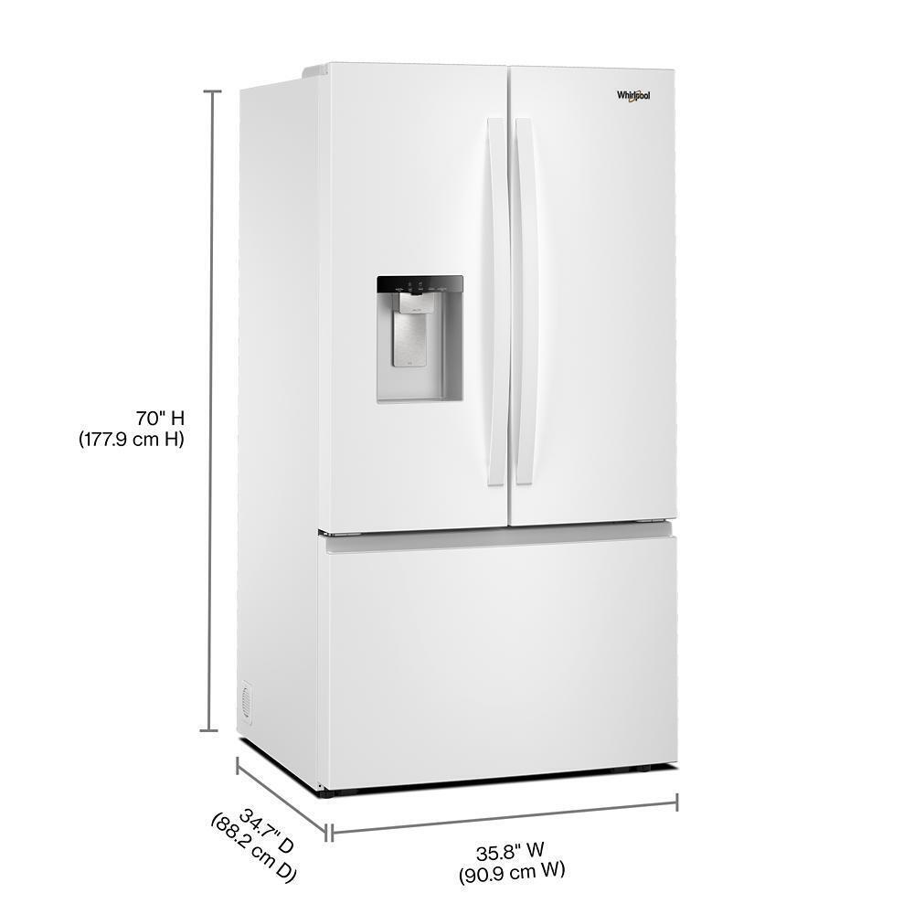 36-Inch French Door Refrigerator with In-Door Water and Ice Maker - 30 cu. ft.