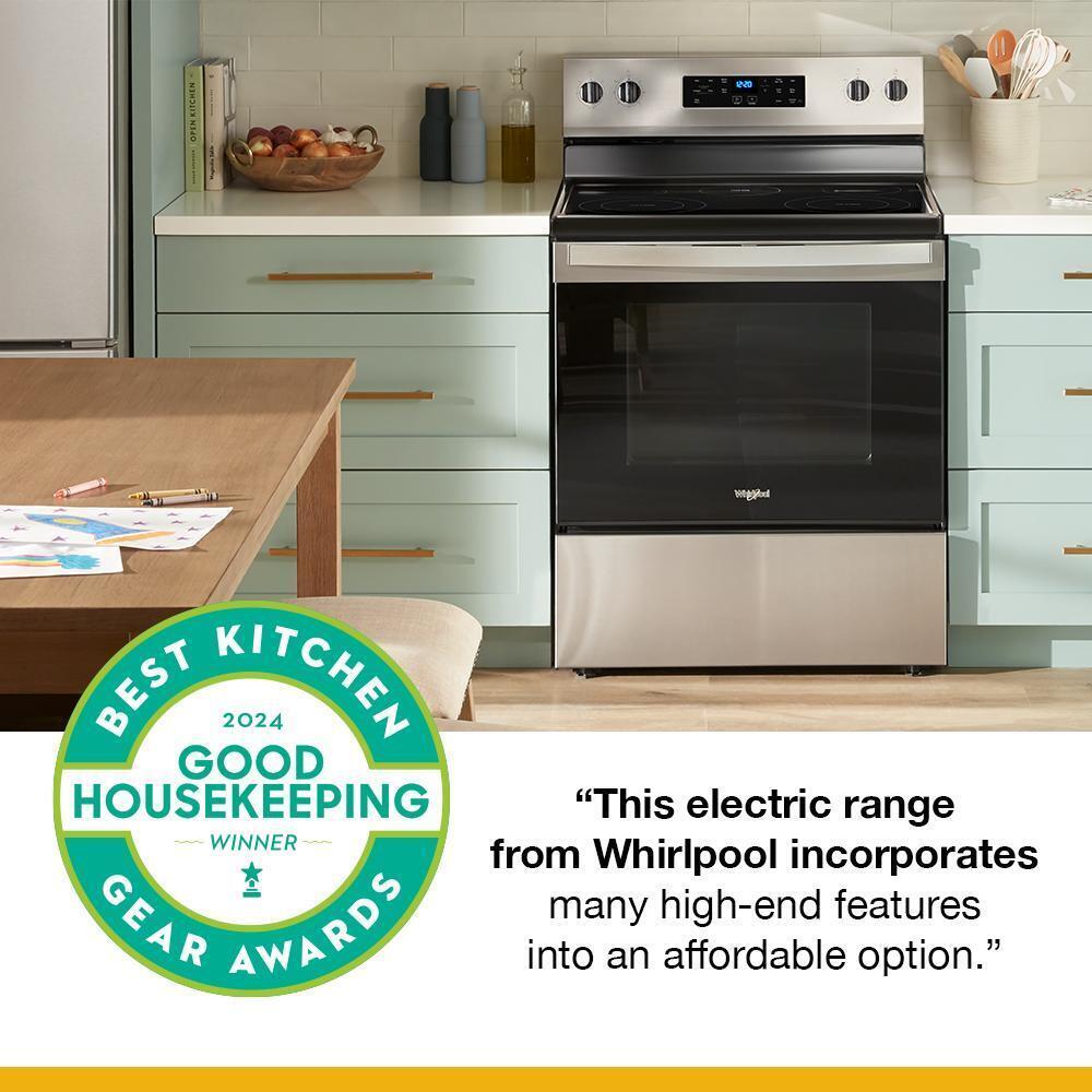 30-inch Electric Range with Steam Clean