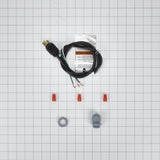 5' Range Hood Power Cord, Black, with a 3-prong, 125-volt design