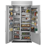 25.5 Cu Ft. 42" Built-In Side-by-Side Refrigerator with PrintShield™ Finish