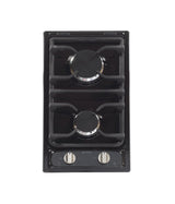 12" Deluxe Gas Cooktop Black