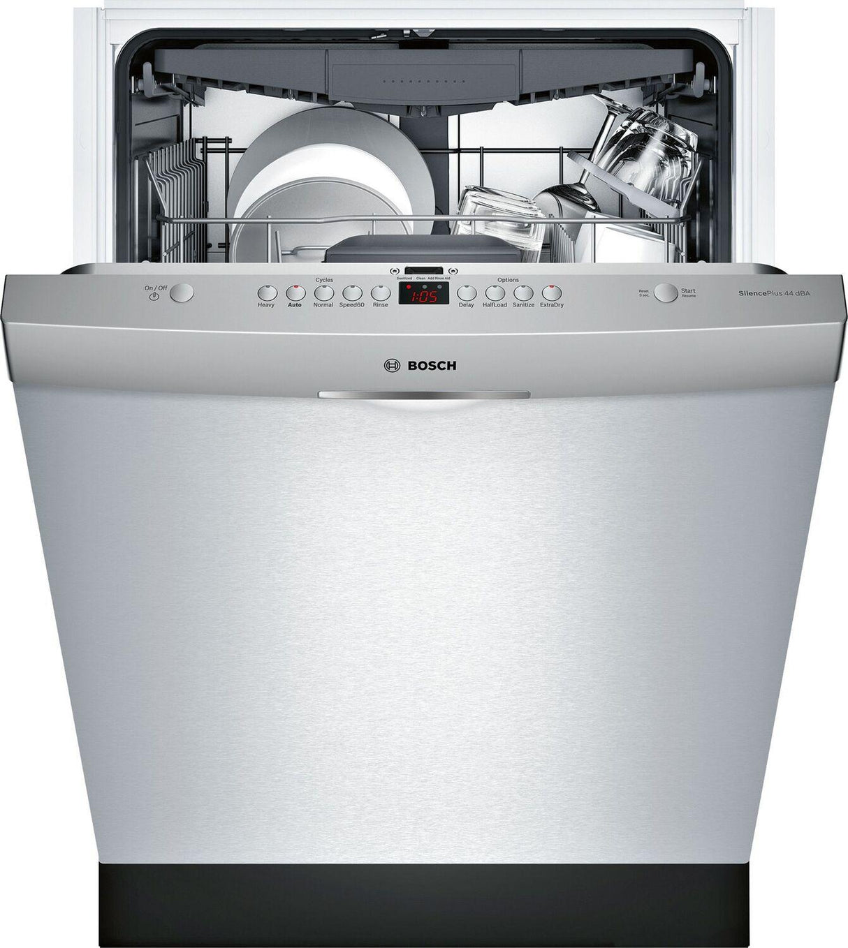 300 Scoop Hndl, 5/4 cycles, 44 dBA, 3rd Rck, InfoLight - SS