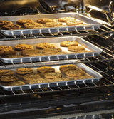 GE Profile Series 30" Free-Standing Gas Convection Range