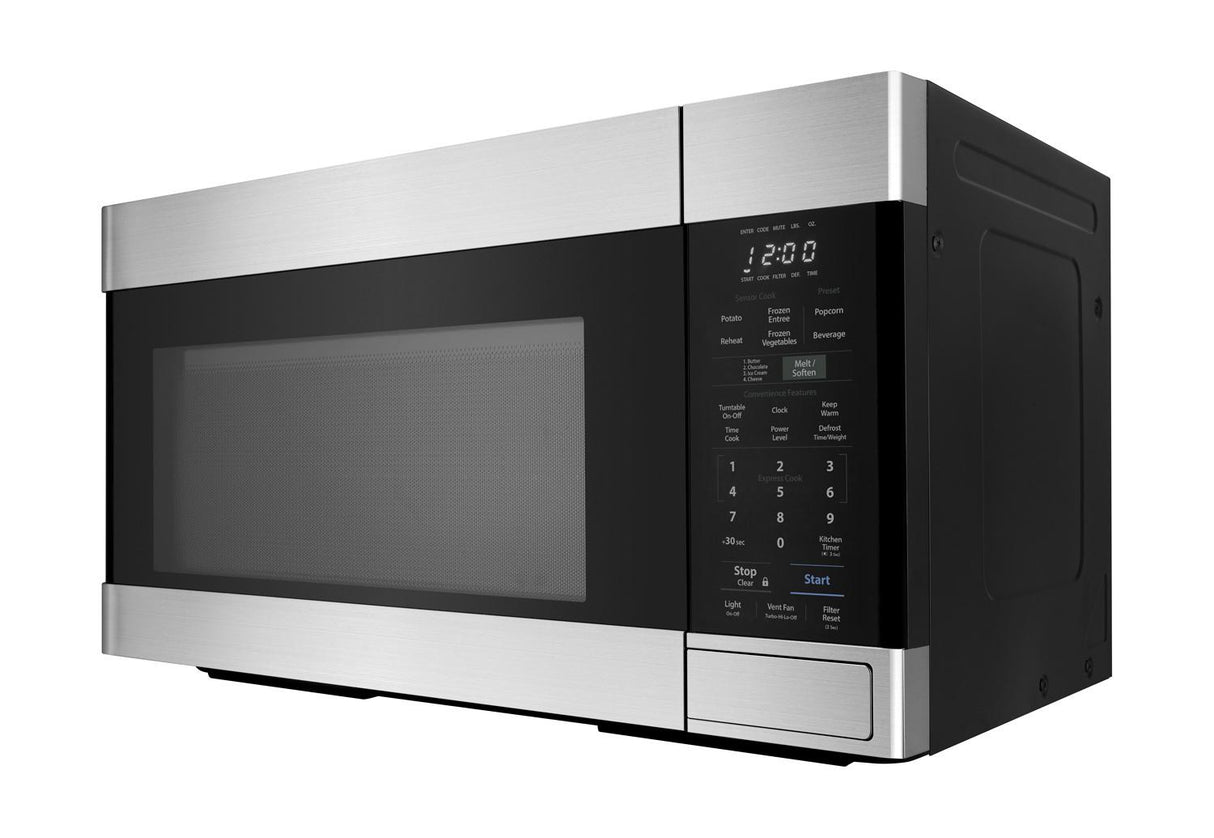 1.8 cu. ft. Stainless Steel 1100W Over-the-Range Microwave Oven