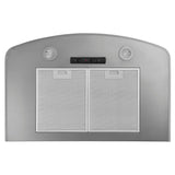 DISCONTINUED-Broan® 36-Inch Convertible Wall-Mount Chimney Range Hood w/ Heat Sentry™, 370 CFM, Stainless Steel
