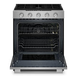 5.0 Cu. Ft. Smart Slide-in Gas Range with Convection Cooking Modes and 2-in-1 Burner