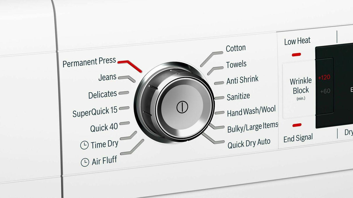 800 Series condenser tumble dryer 24'' WTG865H3UC