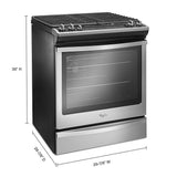 5.8 Cu. Ft. Slide-In Gas Range with EZ-2-Lift™ Hinged Grates