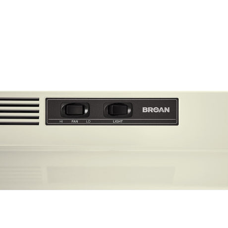 **DISCONTINUED** Broan® 36-Inch Ductless Under-Cabinet Range Hood, Bisque