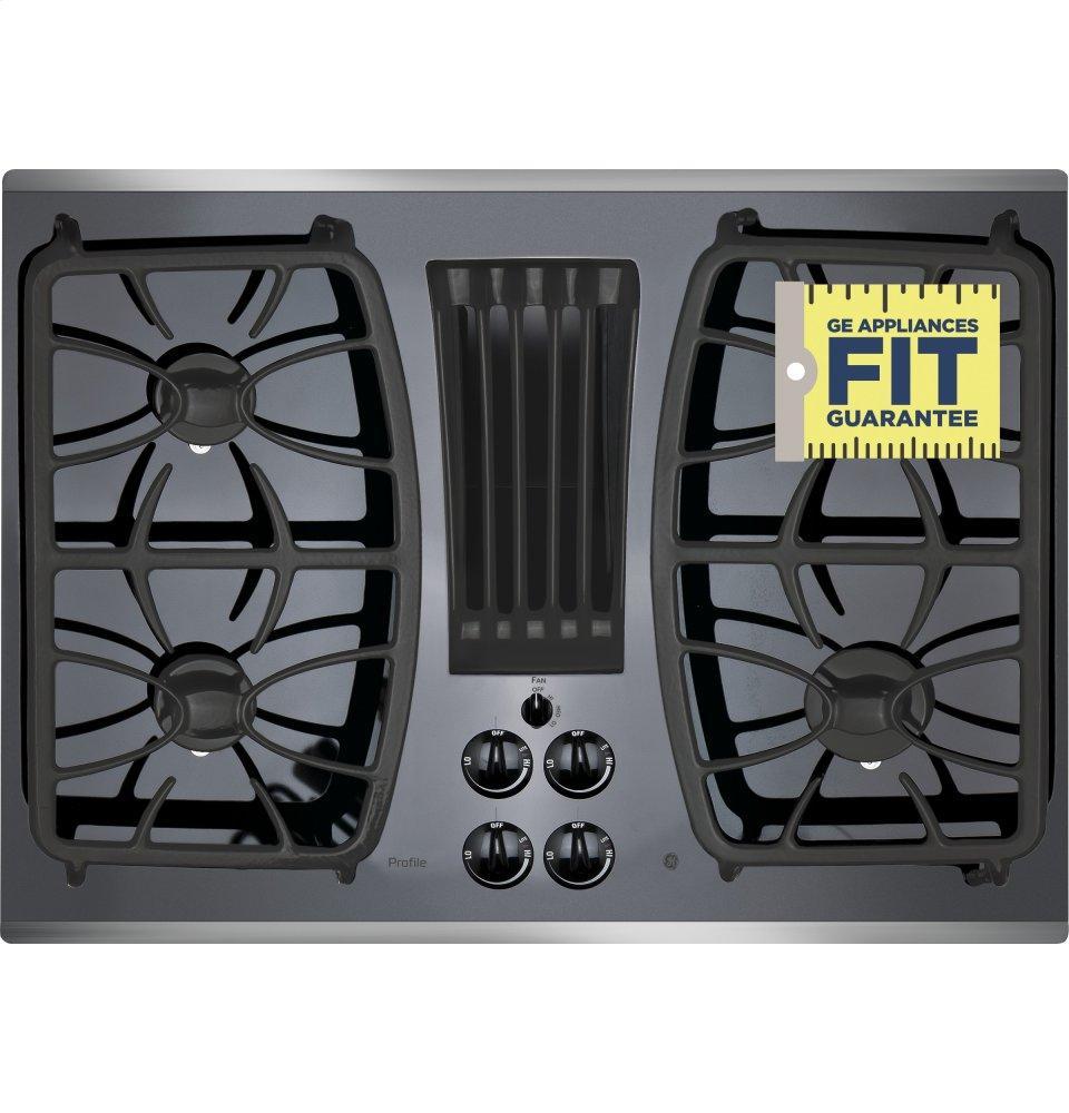 GE Profile™ 30" Built-In Gas Downdraft Cooktop