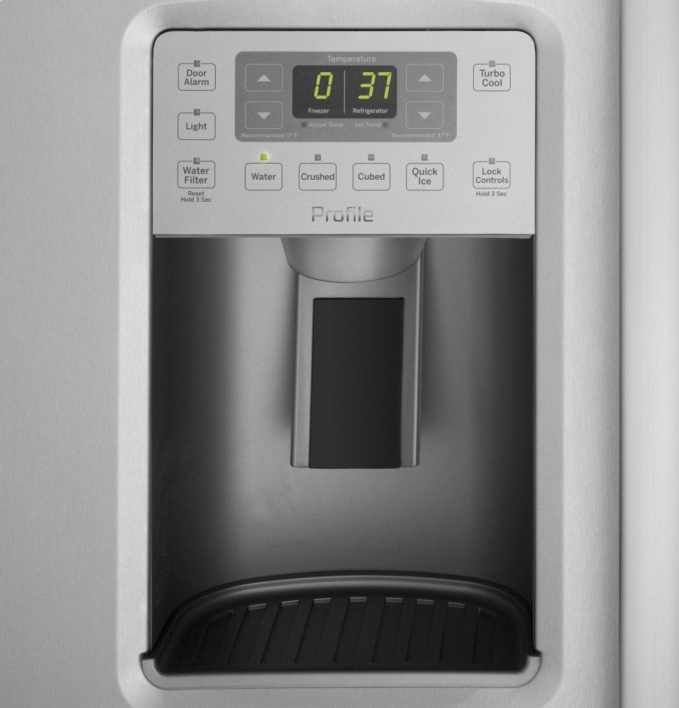 GE Profile™ Series 28.2 Cu. Ft. Side-by-Side Refrigerator