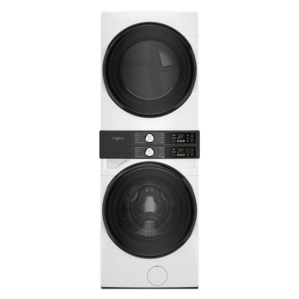 4.5 cu. ft. Smart ENERGY STAR® Front Load Washer & 7.4 cu. ft. Electric Dryer Laundry Tower with FreshFlowTM Vent System & UV Clean Technology