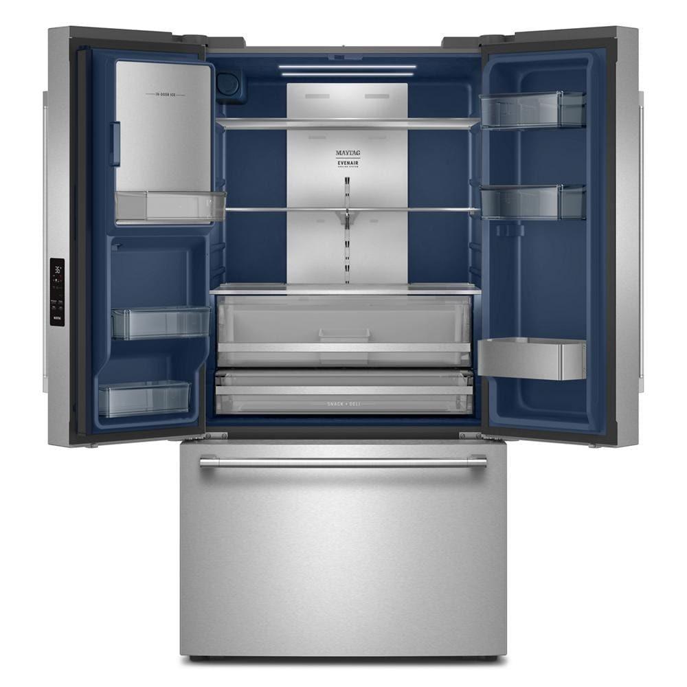 Maytag® 30 Cu. Ft. XL Capacity French Door Bottom Mount Refrigerator with In-Door-Ice® Dispensing System