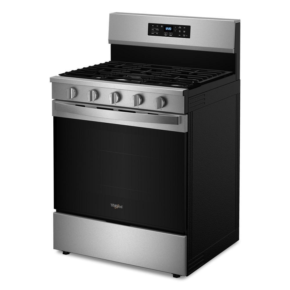 30-inch Gas Range with Air Cooking Technology, No Preheat Air Fry and Air Baking and Self Clean