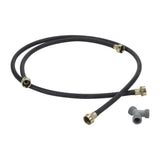 5' Black Steam Dryer Hose Kit