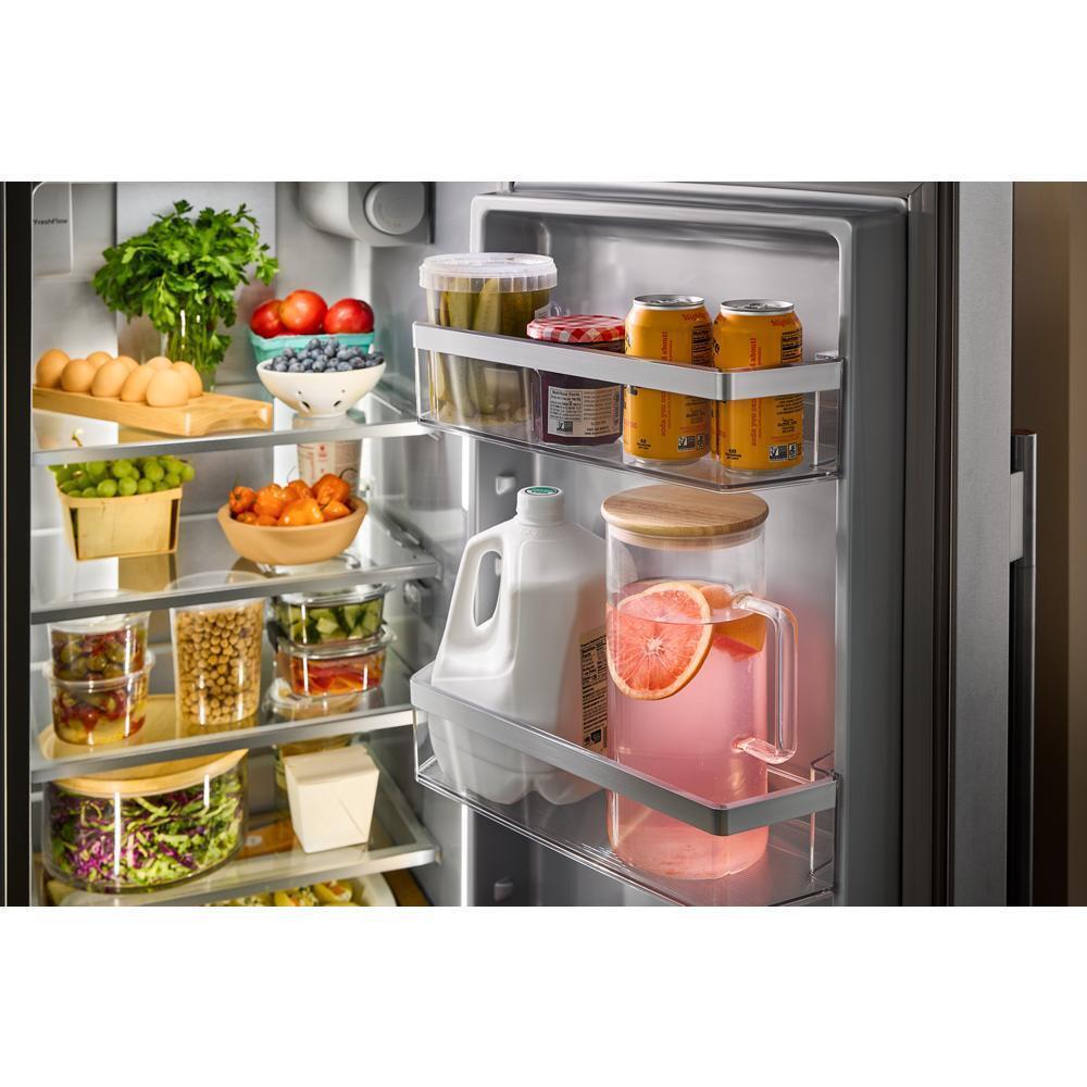 20.8 Cu. Ft. Counter-Depth Side-by-Side Refrigerator with Exterior Ice and Water Dispenser in PrintShield™ Finish