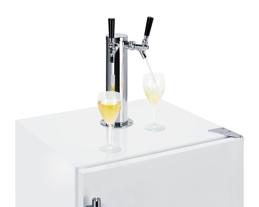 24" Wide Built-in Wine Kegerator, ADA Compliant