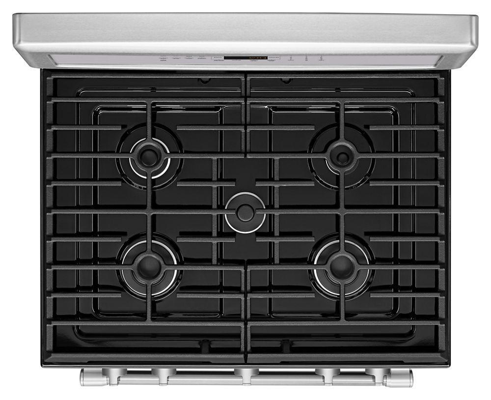 30-inch Wide Gas Range with Convection and Power Burner - 5.8 cu. ft.
